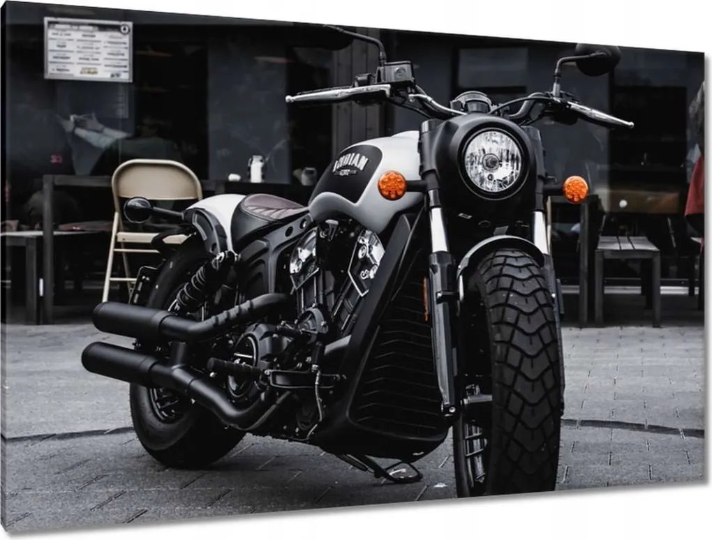 Festmények 120x80 Indián motorkerékpár Klasszikus