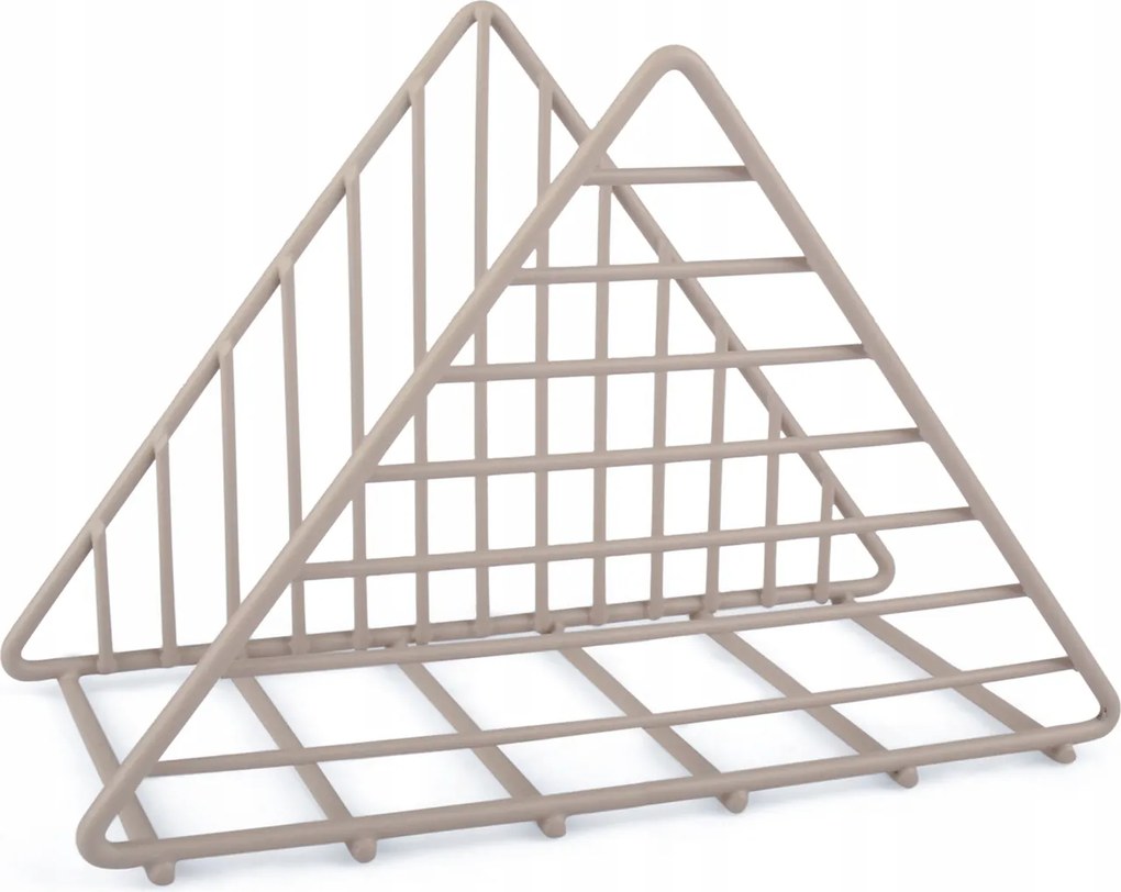 Ella Szalvétatartó, fém, szürke