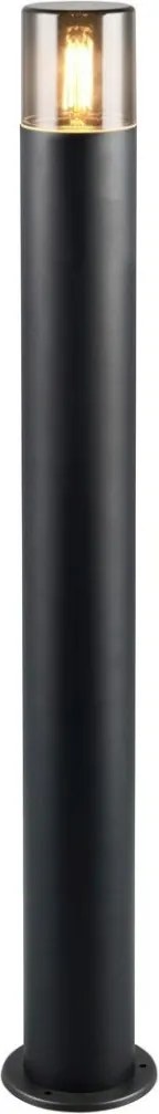 TRIO 424060132 HOOSIC Modern Kültéri Állólámpa Fekete E27 IP44