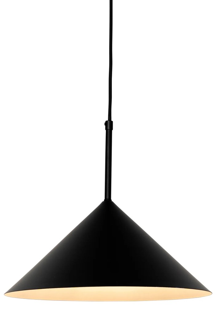 Design lógólámpa fekete - Triangolo