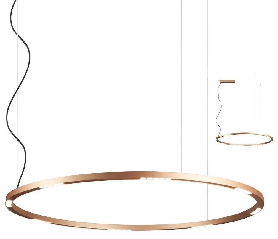 Redo 01-2209 - LED Csillár zsinóron UNION LED/68W/230V 3000K átm. 120 cm arany