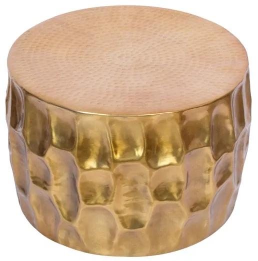 Stílusos dohányzóasztal Alijah 55 cm aranyszínű