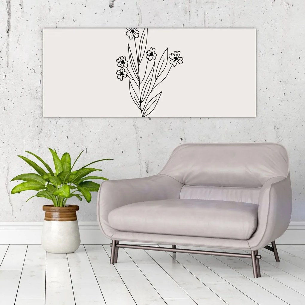 Kép - Mező Virág N⁰1 (120x50 cm)