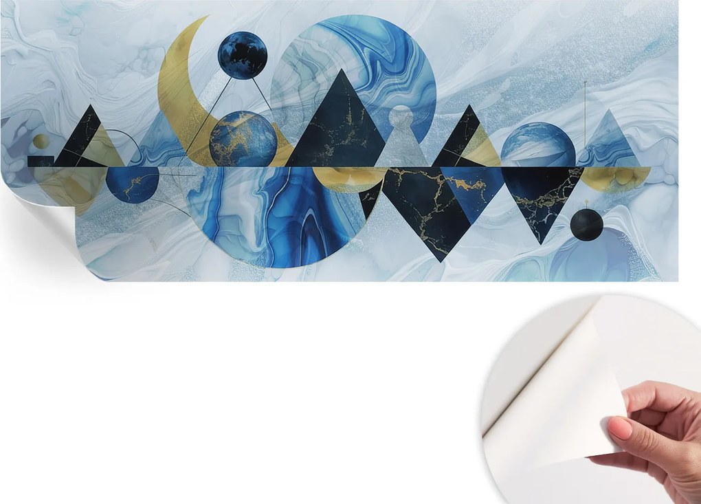 Divatos öntapadós fali tapéta Kozmikus elegancia 250x104 cm