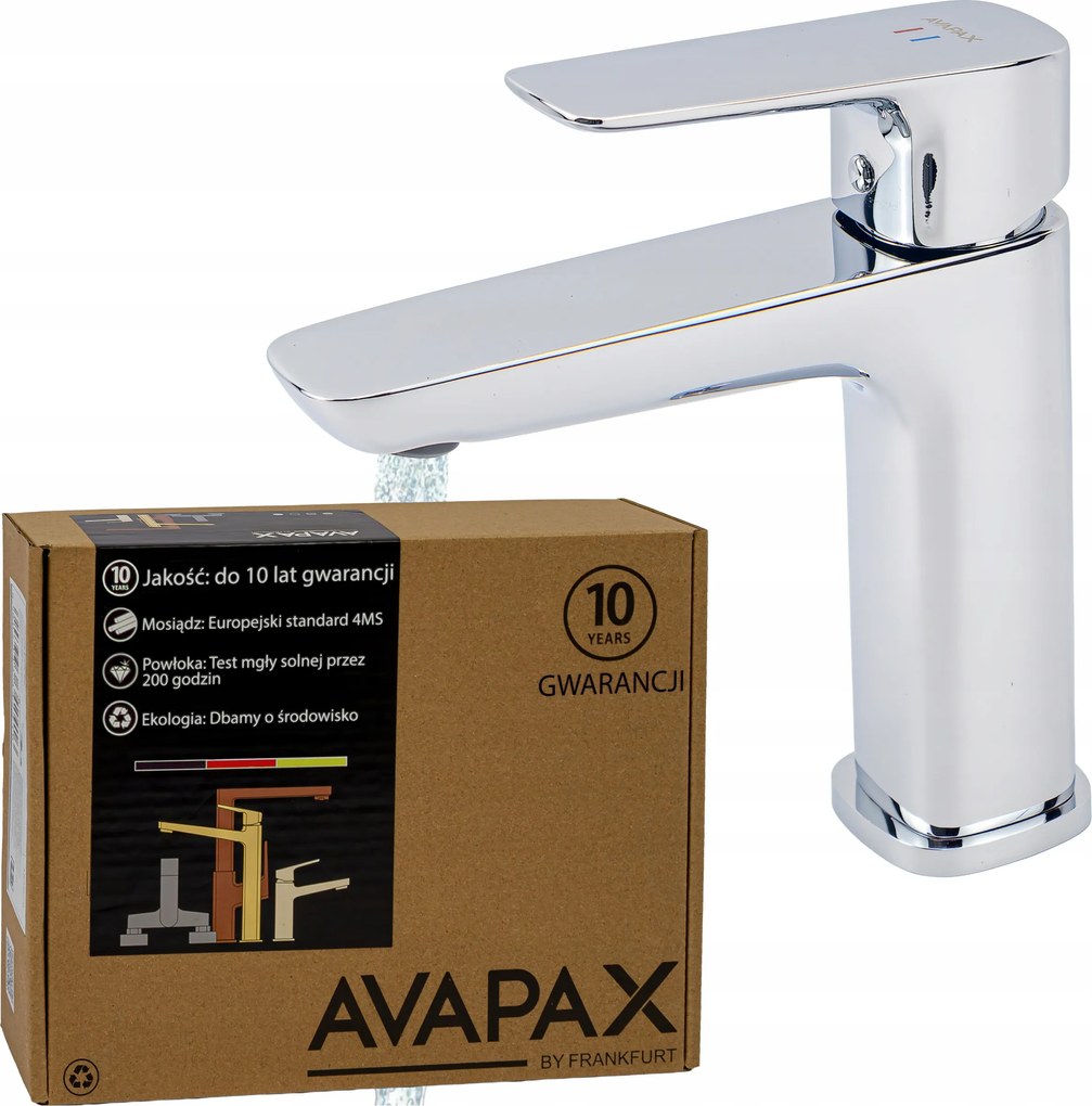 Mosdó csaptelep króm takarékos fürdőszobai csaptelep Eco Avapax