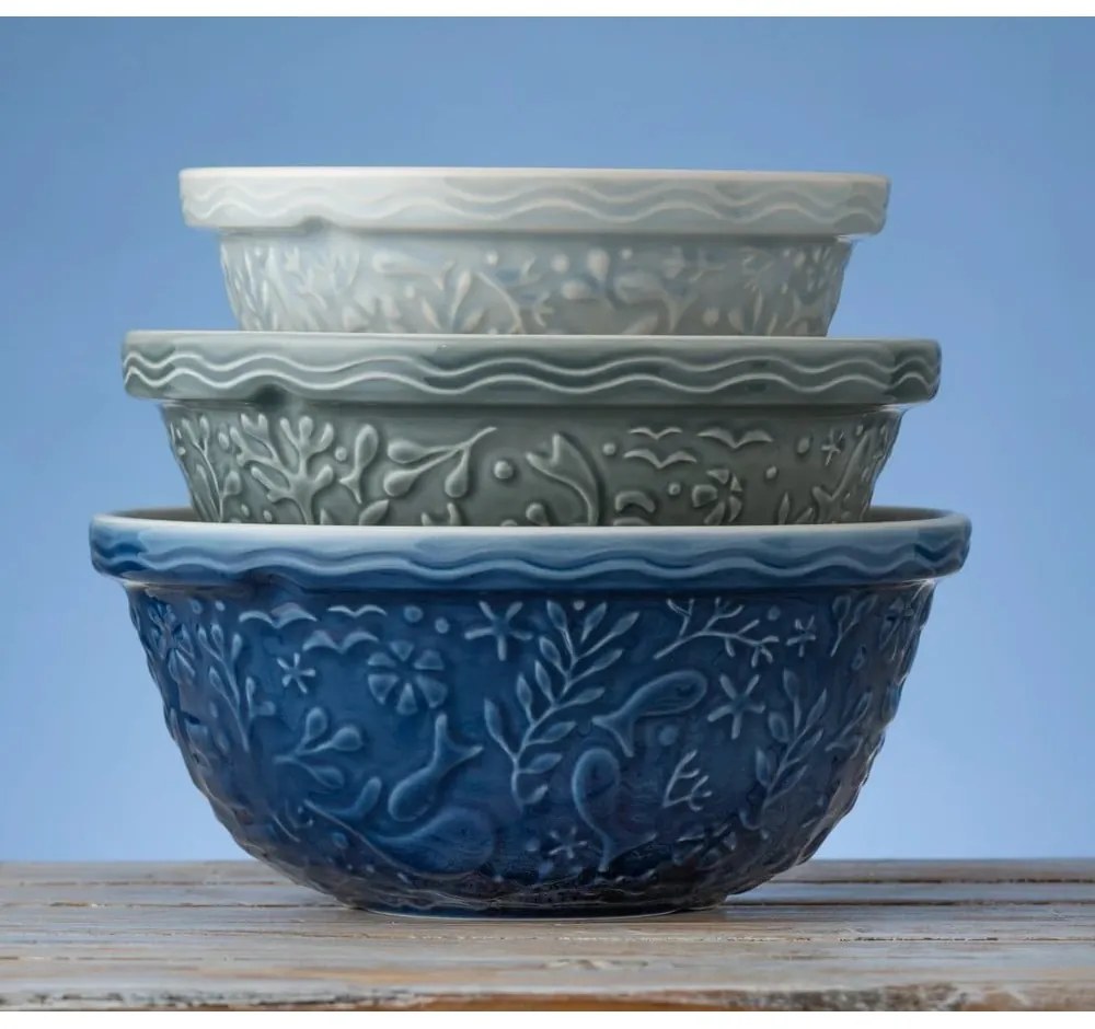 Világoskék kőedény tál ø 24 cm Nautical – Mason Cash