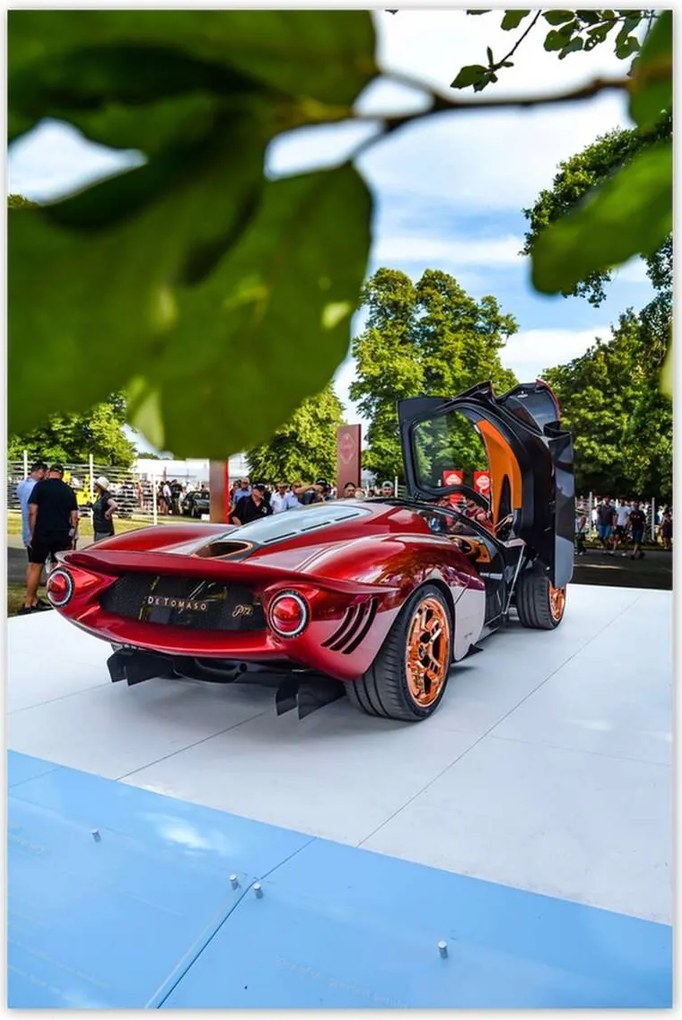 Poszterek 80x120 Detomaso Autó