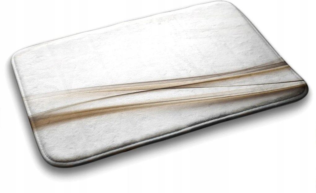 Fürdőszobaszőnyeg puha Absztrakt Hullám 90x60 cm