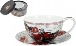 Csésze Carmani Motor porcelán 360 ml 016-3202