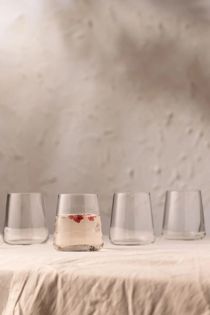 4 részes üveg pohárszett 420 ml
