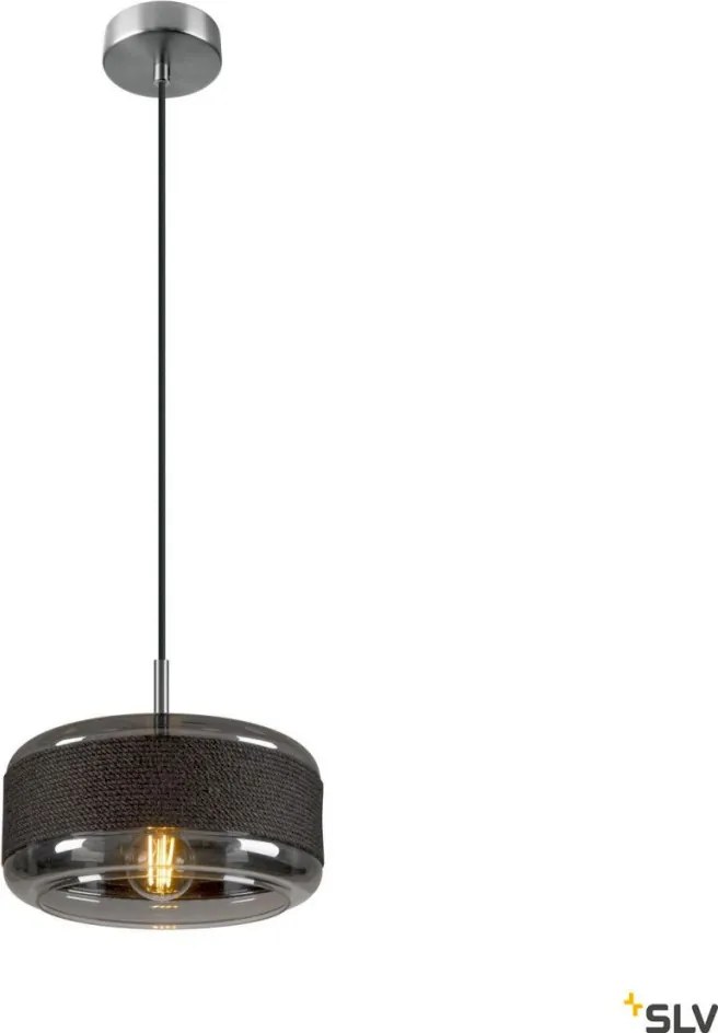 SLV PANTILO ROPE 1007598 Függőlámpa 1x15W/E27 IP20