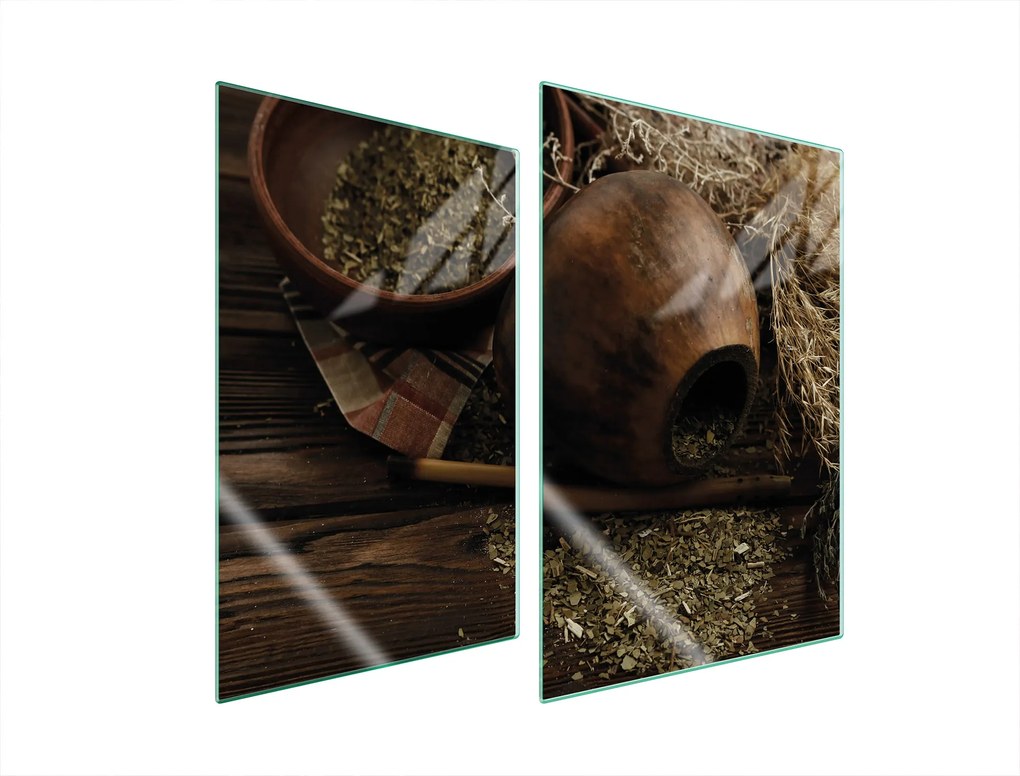 Üveg Konyhai Védőlap 2x35x52 Yerba Edzett Üveg