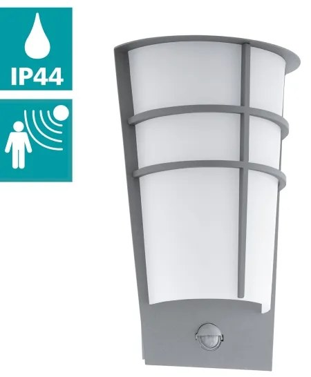 Eglo 96017-LED Kültéri fali lámpatest érzékelővel BREGANZO 1 2xLED/2,5W IP44