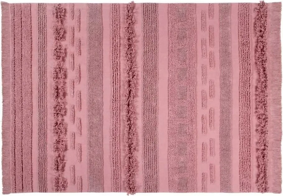 Lorena Canals pamut szőnyeg Air Canyon Rose 170x240 cm mosógépben mosható