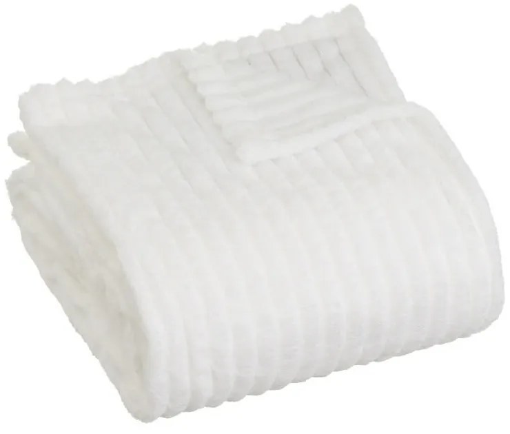 Fehér mikroplüss takaró 130x160 cm Fur Velvet – Casa Selección