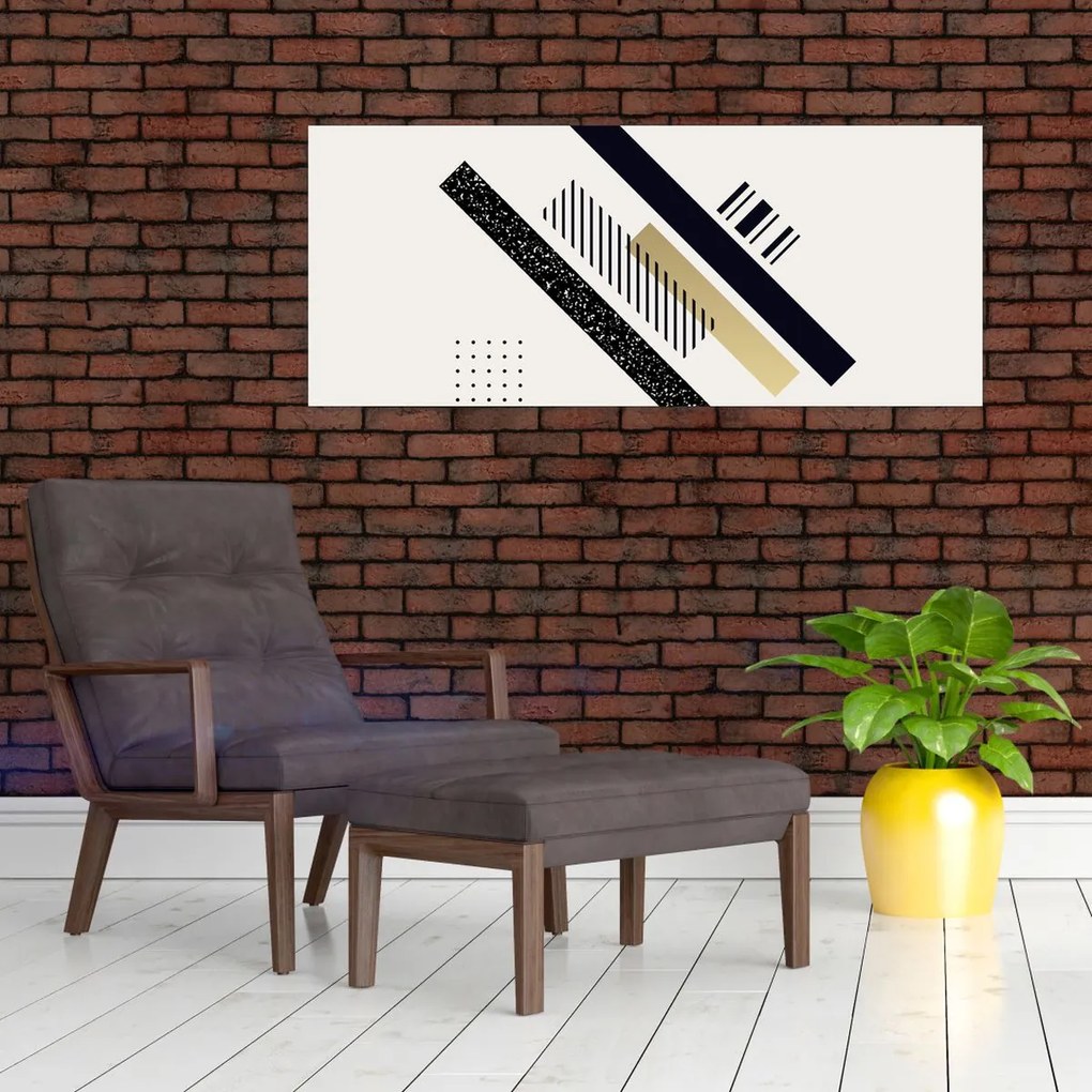 Kép - Geometriai formák N⁰5 (120x50 cm)