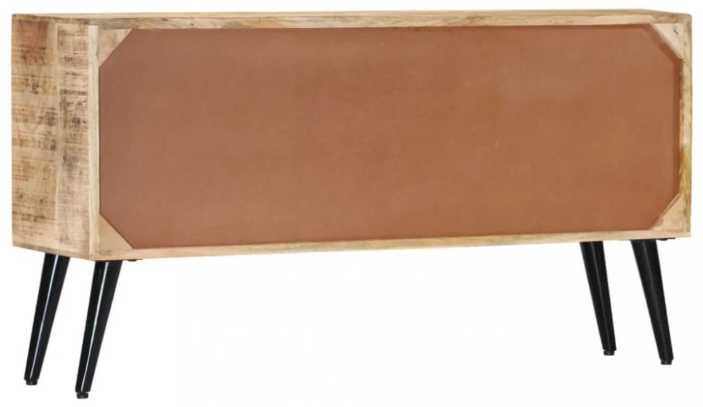 tömör mangófa tálalószekrény 118 x 30 x 62 cm
