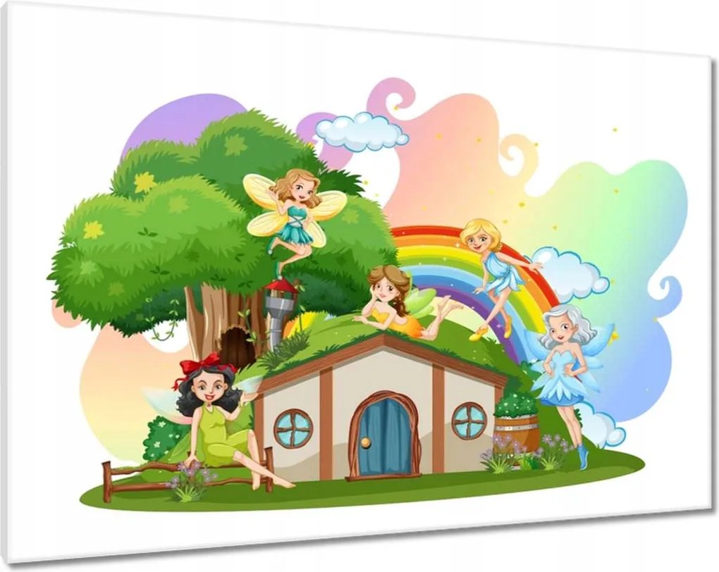 Vászonkép 100x70 Tündérek a varázslatos világból