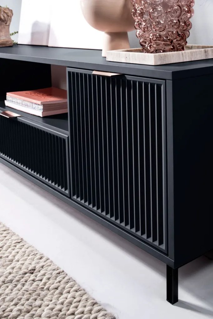ELEGANZO RTV LS-3 135 TV asztal sötétkék színben