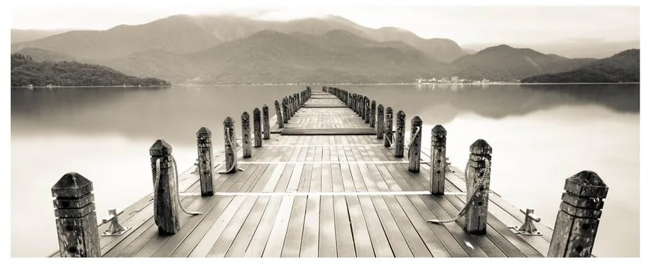 Canvas Harmony Molo fali kép, 60 x 150 cm - Styler