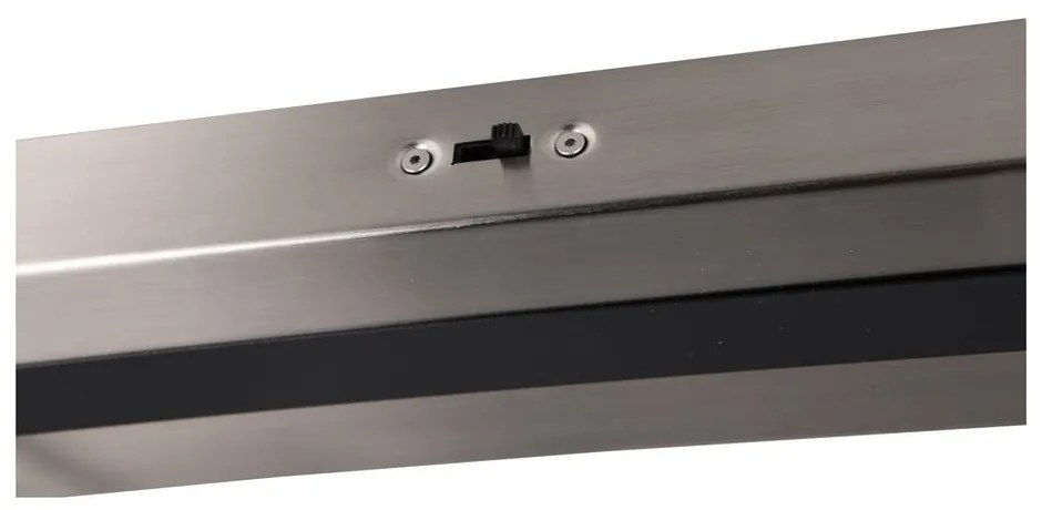 Fekete-ezüstszínű LED spotlámpa 20,5x63 cm Ikaris – Trio Select