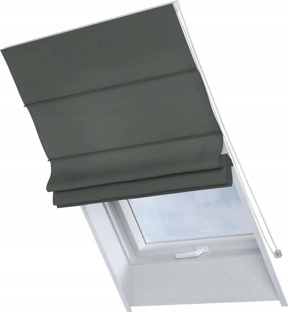 Kész redőny Rimini tetőtéri ablakra 50x60cm fekete