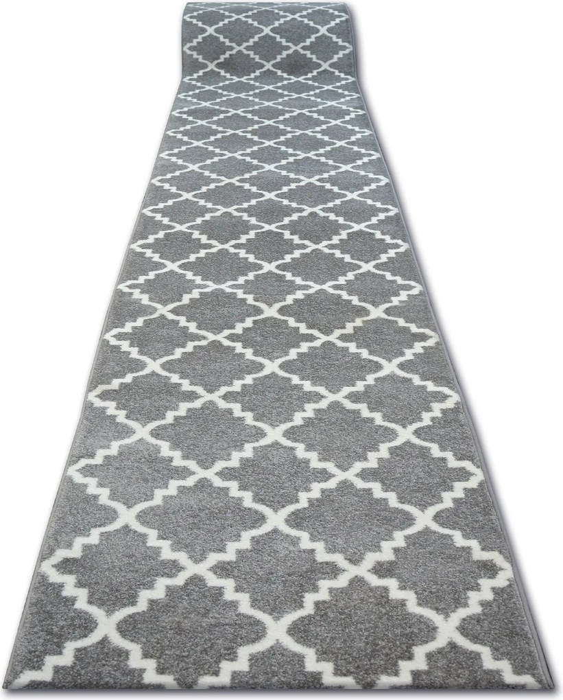 Futószőnyeg Sketch 100 Lóhere szürke Trellis ^*Q1976