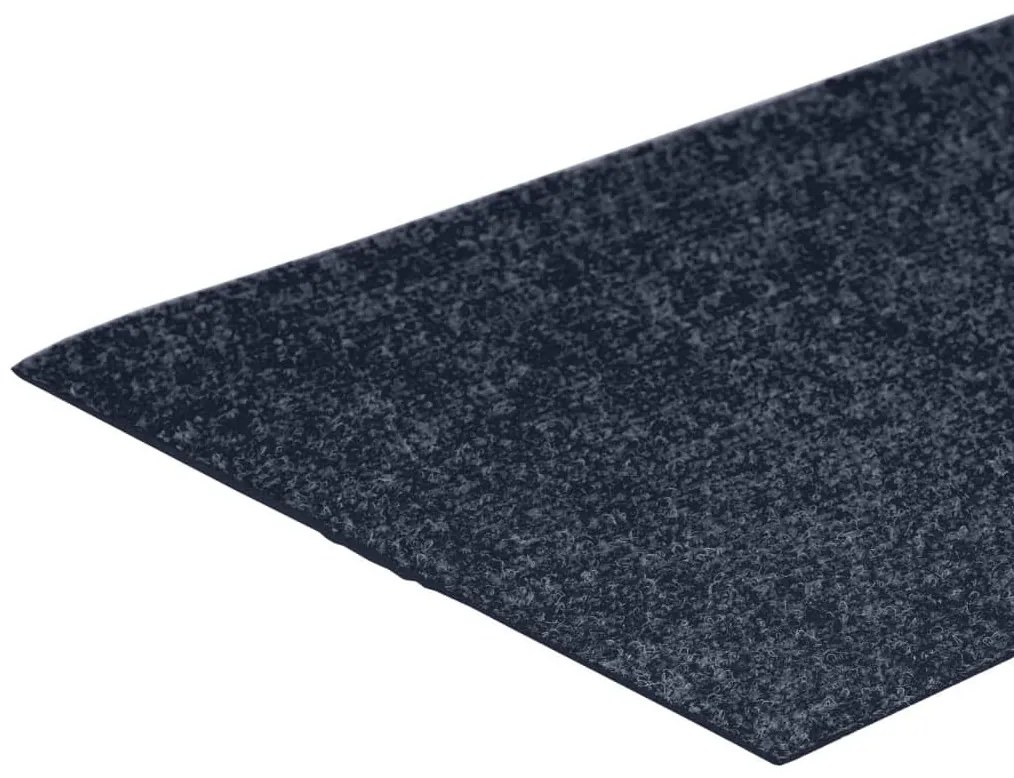 15 db öntapadós lépcsőszőnyeg, 60 x 25 cm, szürke-kék, téglalap alakú