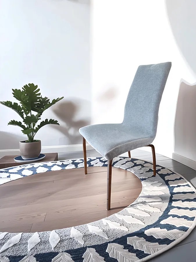 Székhuzat JYSK HAVNDAL étkezőszékre (világosszürke)