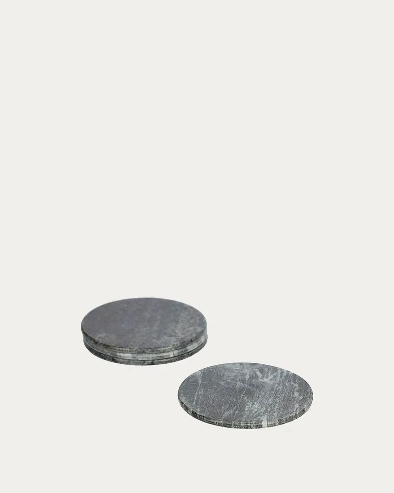 Szürke márvány poháralátét szett 4 db-os Tresa – Kave Home