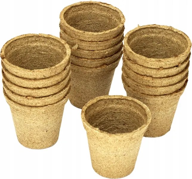 Tőzeg kaspó Jiffy Easy Bio 8cm 16db