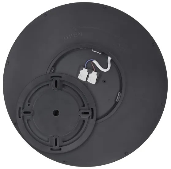 Solight WO8018 - LED mennyezeti lámpa ESTELA LED/36W/230V+DO, 30 cm, fekete