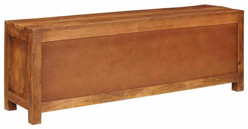 TV szekrény Barna 110 x 30 x 40 cm tömör mangófa