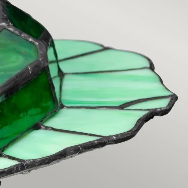 Elstead QZ-FROG-TL - LED dekorációs lámpatest TIFFANY 1xG9/3W/12/230V béka