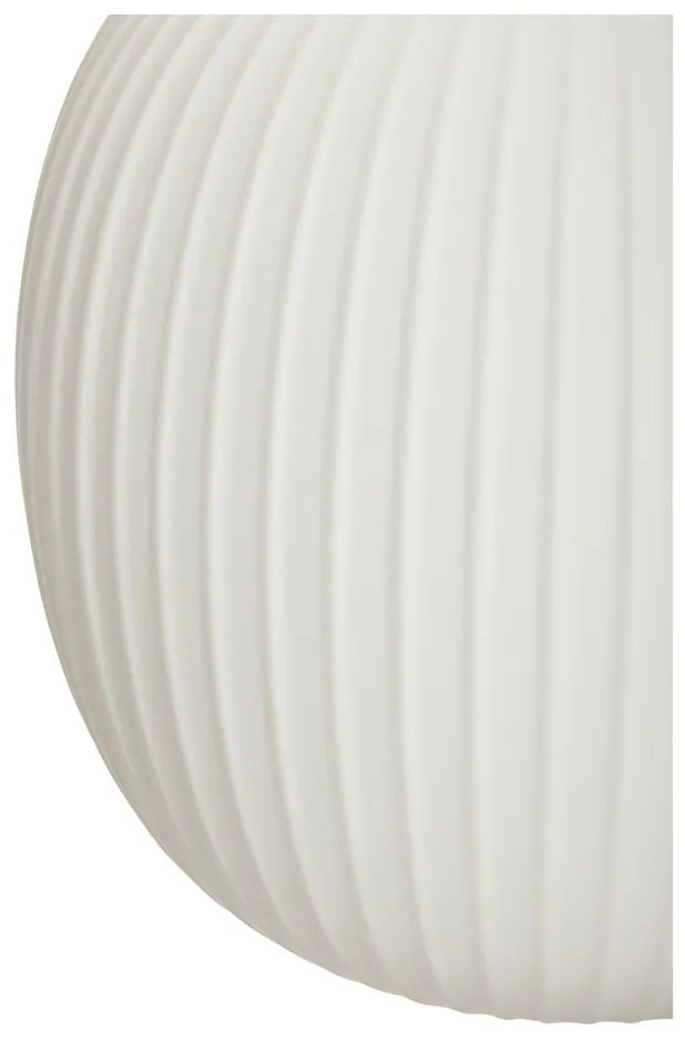 Fehér függőlámpa üveg búrával ø 32 cm Serene – Hübsch