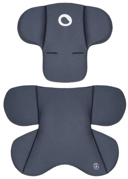 Lionelo - Forgatható gyerekülés alappal ASTRID SET i-Size 40-87 cm Fekete-szürke