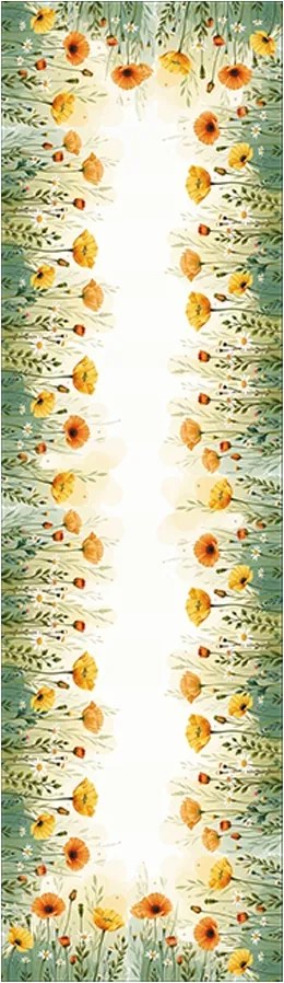 Abrosz réti pipacsok 40x140