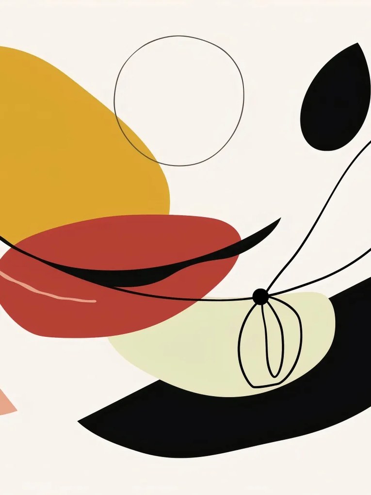 Poszter 60x80cm Geometrikus görbület