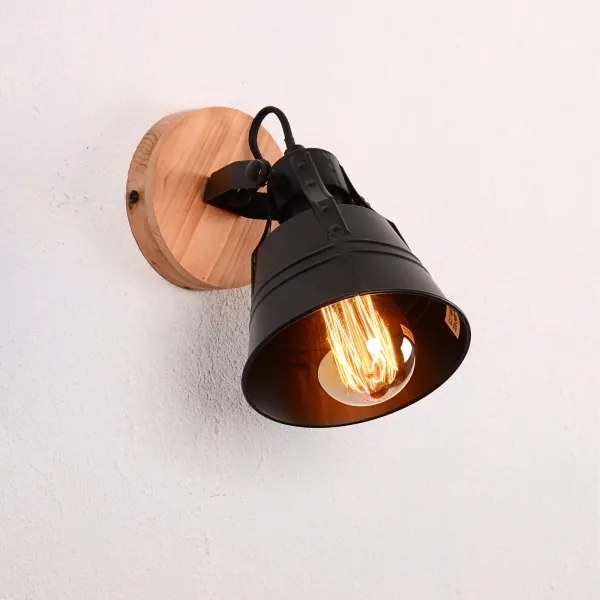 Globo 15466S-1 - Fali spotlámpa GÜNTHER 1xE27/60W/230V