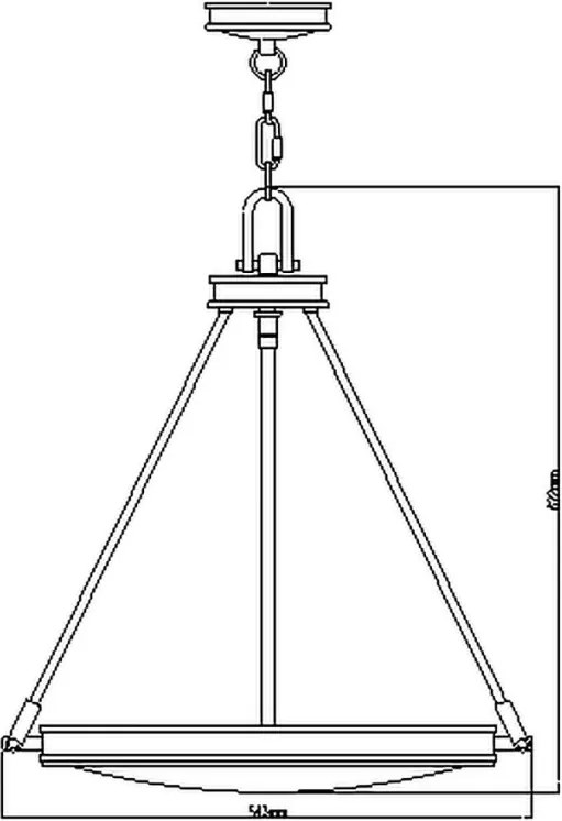 Hinkley Lighting COLLIER HK-COLLIER-P Függőlámpa 4x60W/E14