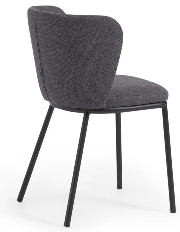 Sötétszürke étkezőszék Ciselia – Kave Home