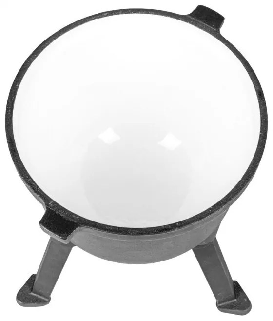 Öntöttvas edény lábakkal 8 literes zománcozott