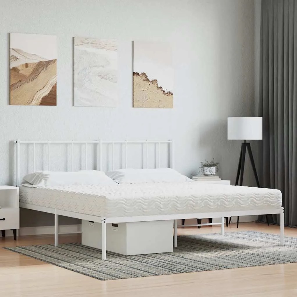 fehér H2/H3 keménységű habmatrac 160 x 210 cm
