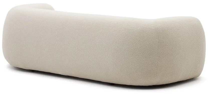 Krémszínű buklé kanapé 246 cm Martina – Kave Home