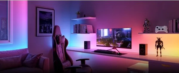 Govee - LED RGBWWIC Dimmelhető hosszabbító Szalag Strip Light 2 Pro 1m Wi-Fi Matter