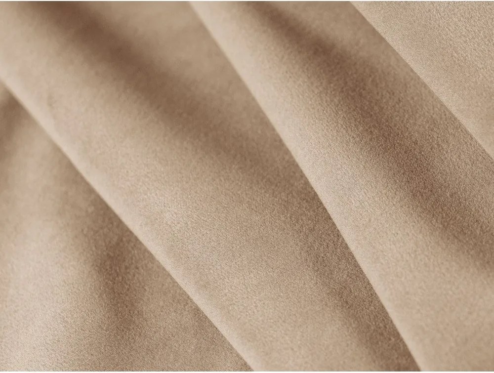 Téglavörös kárpitozott franciaágy ágyráccsal 200x200 cm Aveline – Micadoni