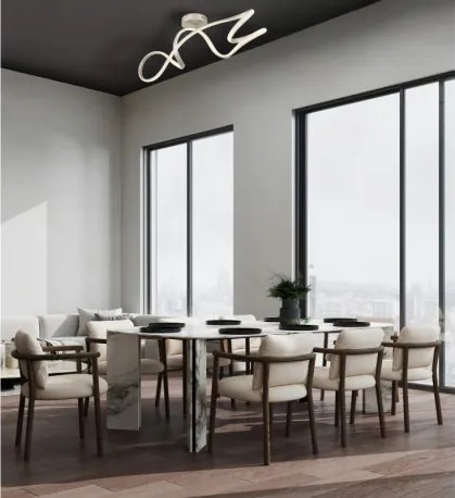 GLOBO 67341DN SWIRL Modern LED Mennyezeti Lámpa IP20