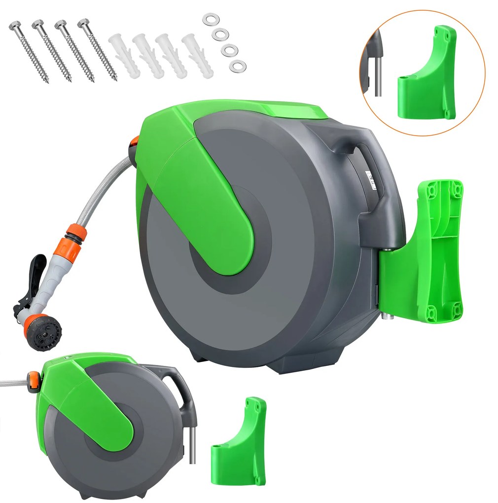 Gardebruk® Tömlő automata felcsévélővel - 20 m