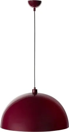 Brilagi - LED csillár kábellel METALO 1xE27/40W/230V átm. 40 cm bordó/rézszínű