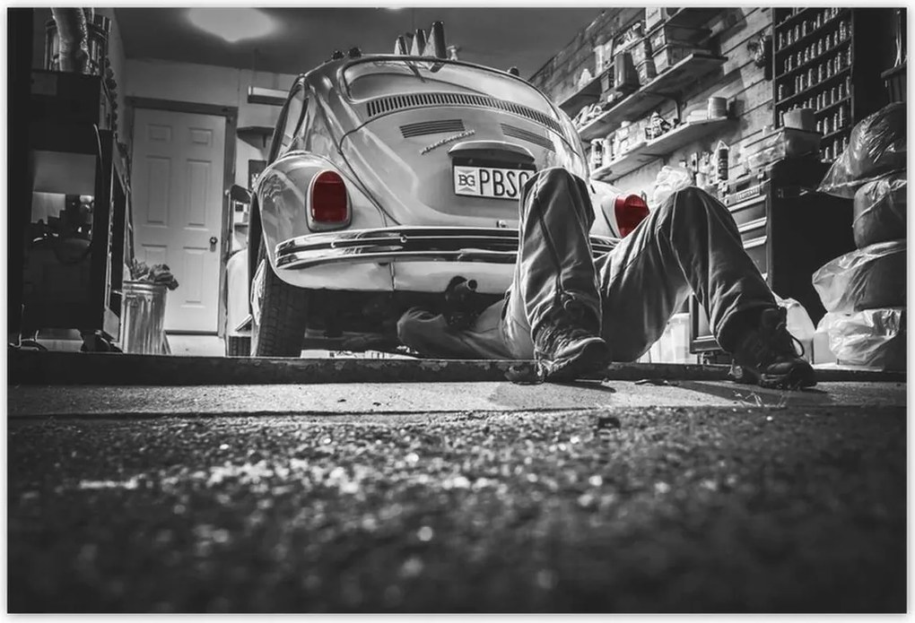 Poszterek 185x125 Én magam javítom a Vw Bogár